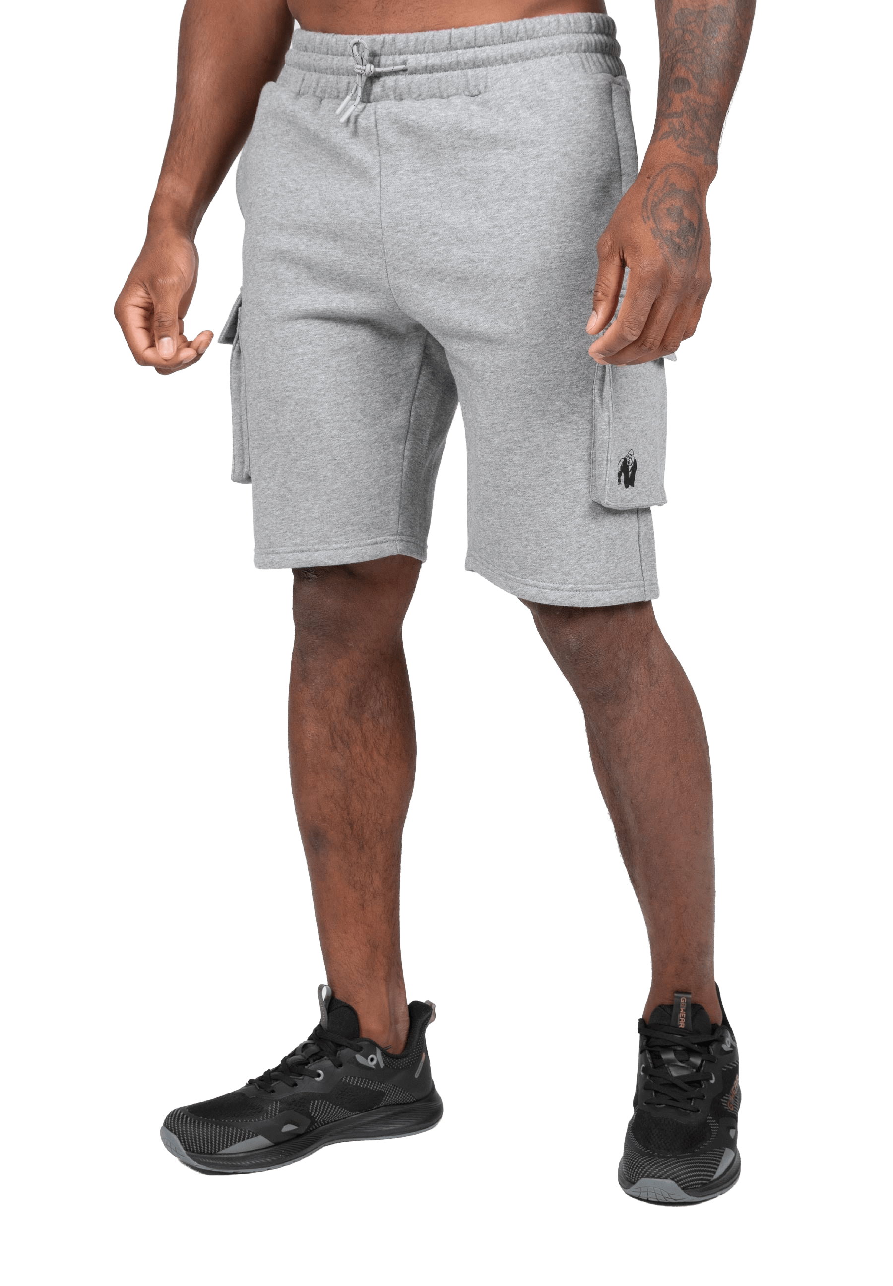 Hudson Cargo Sweat Shorts - Gray