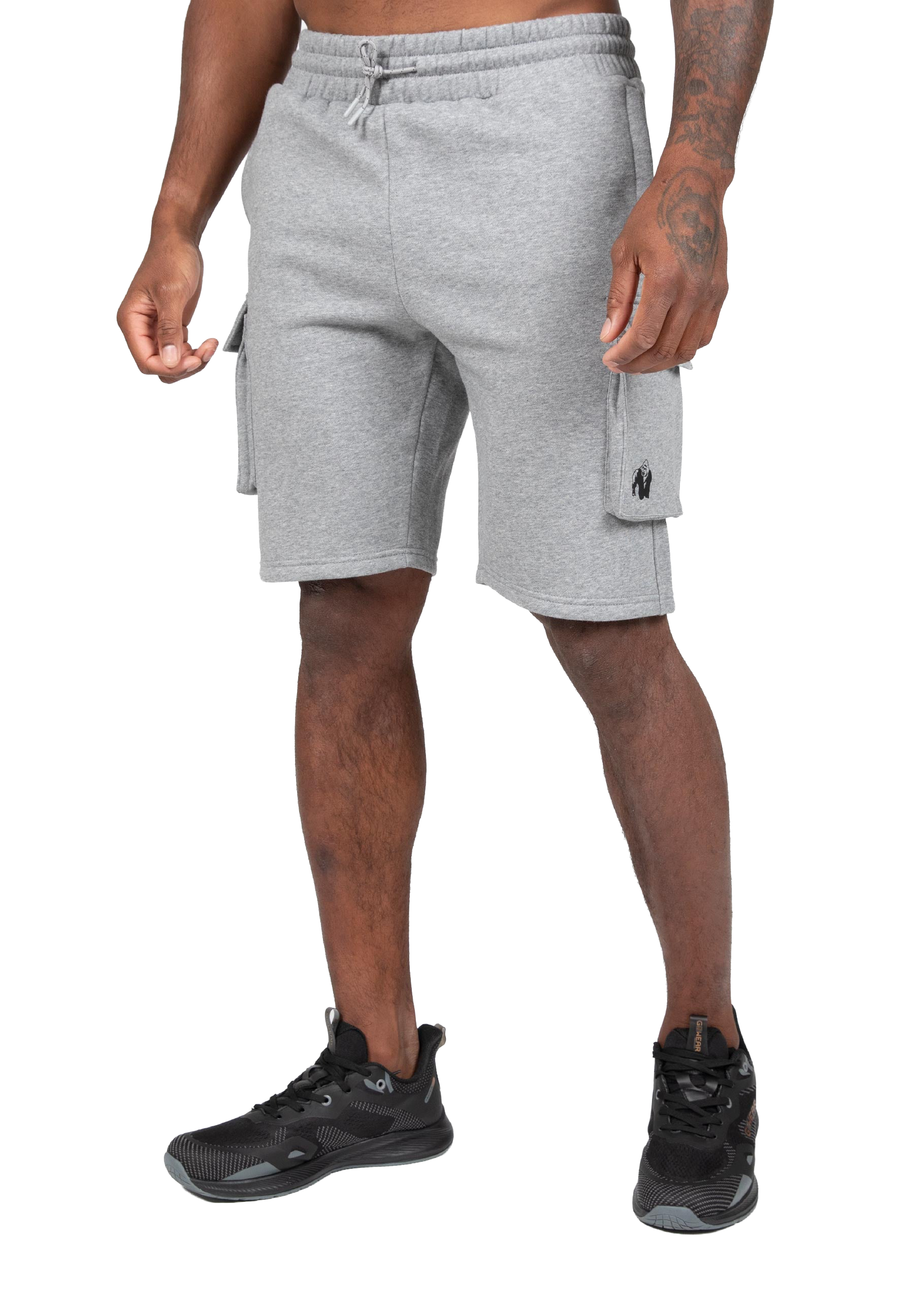Hudson Cargo Sweat Shorts - Gray