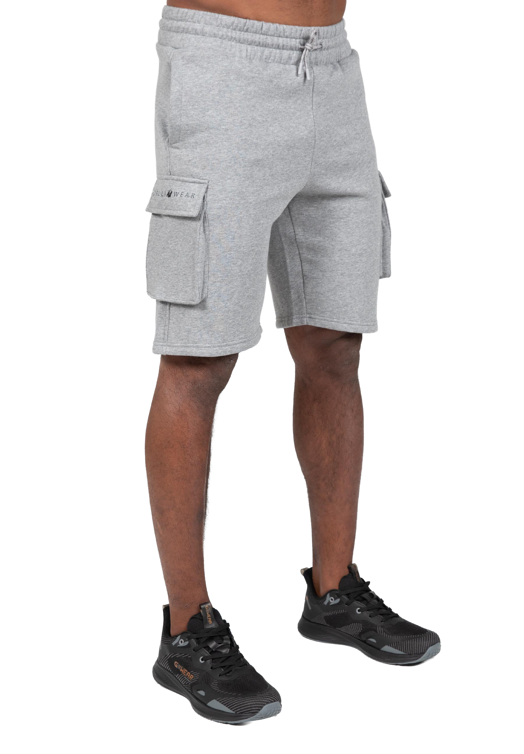 Hudson Cargo Sweat Shorts - Gray
