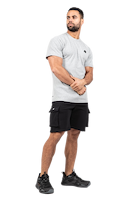 Hudson Cargo Sweat Shorts-Black
