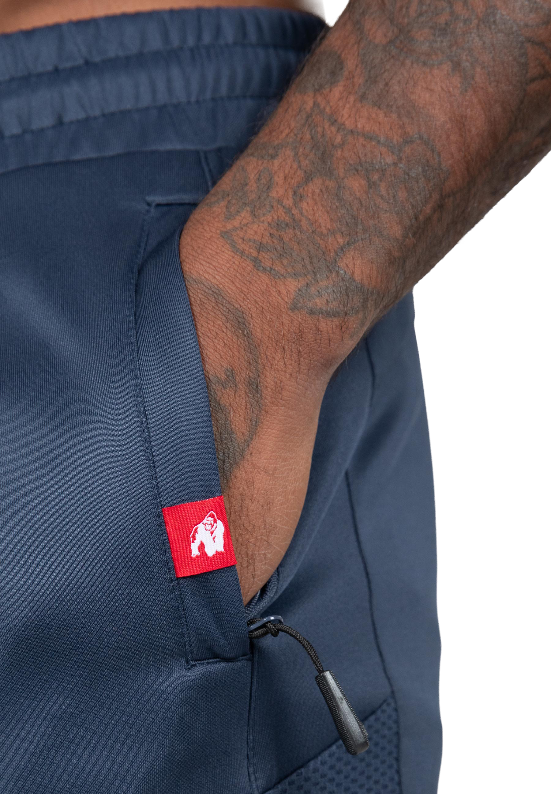 Tennessee Track Shorts-Navy
