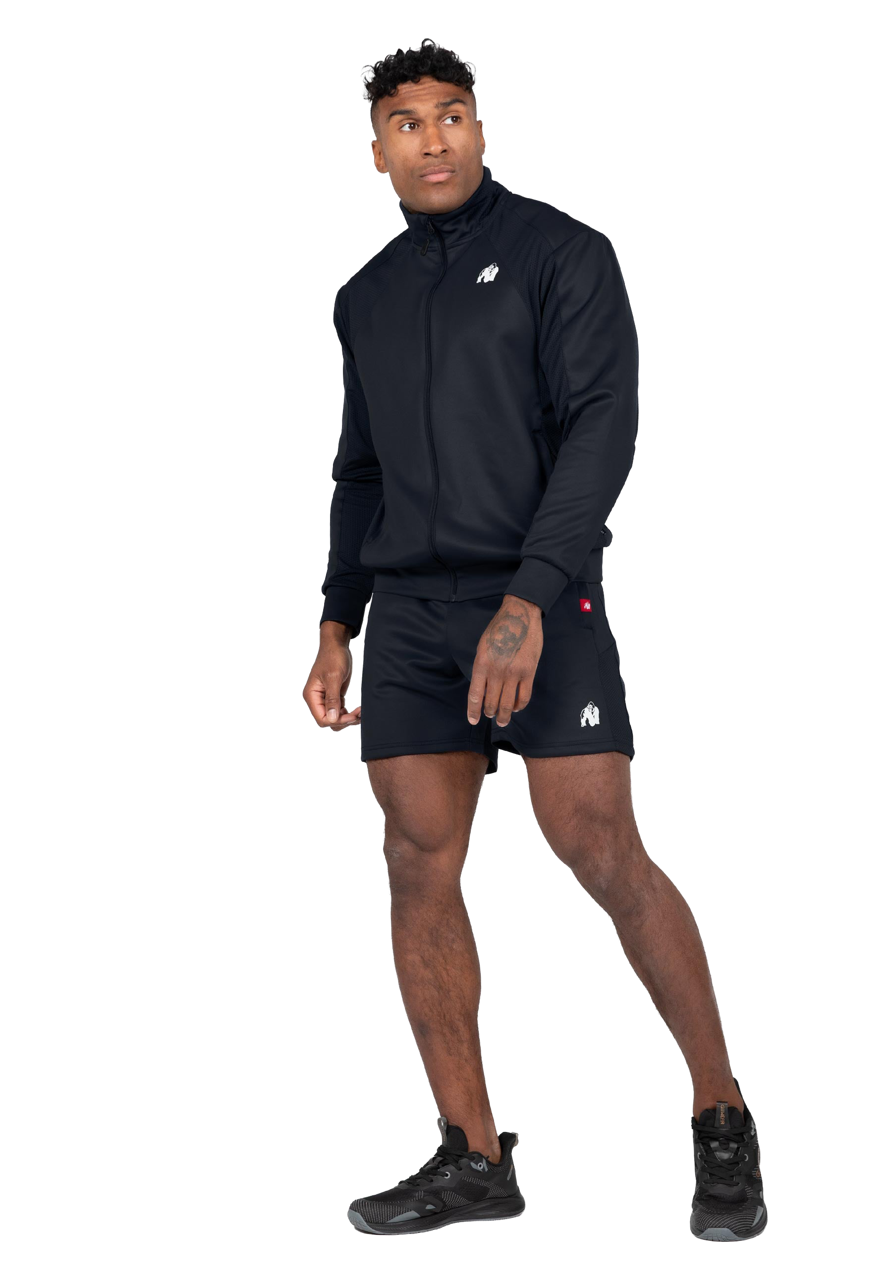 Tennessee Track Shorts-Black