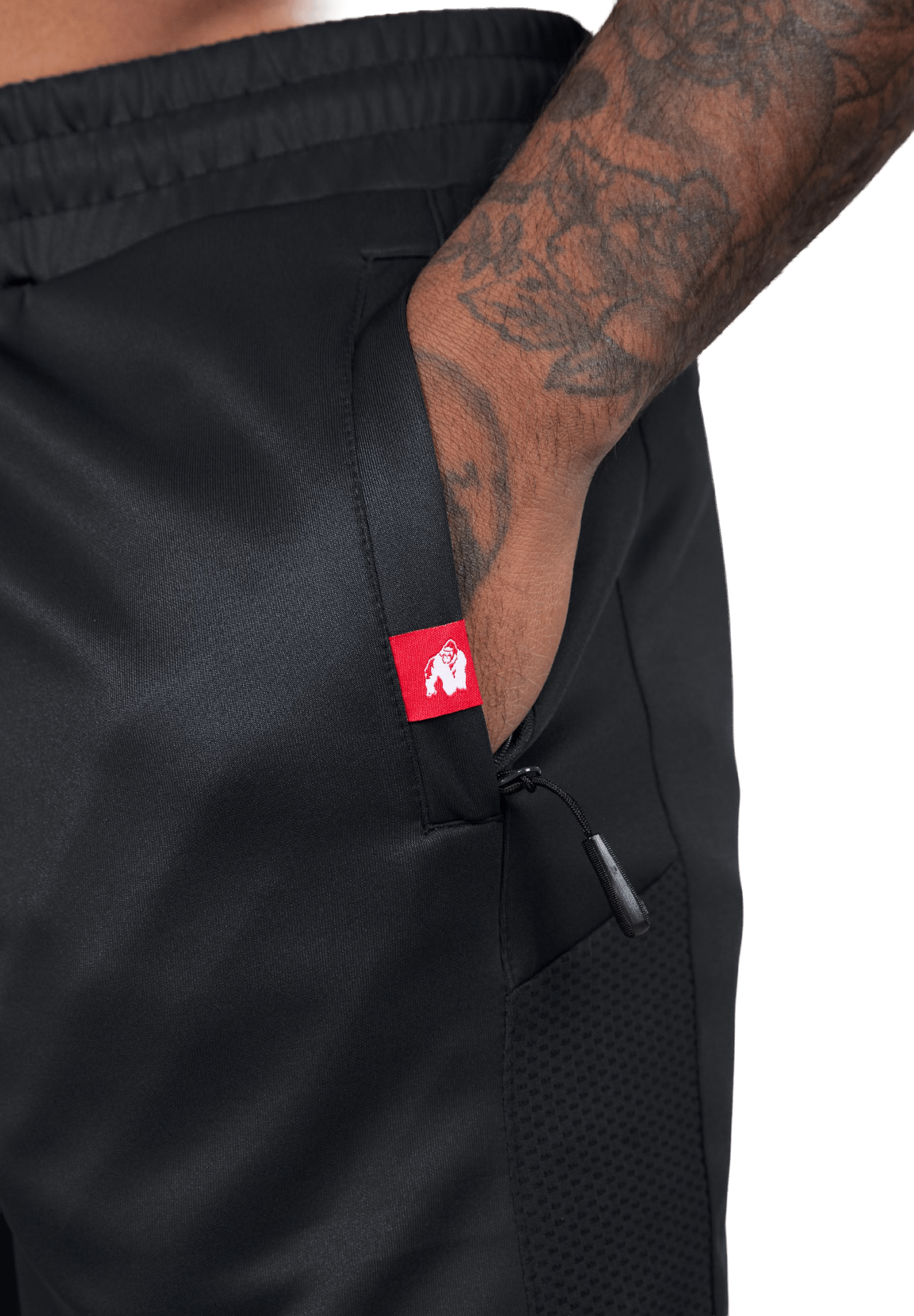 Tennessee Track Shorts-Black