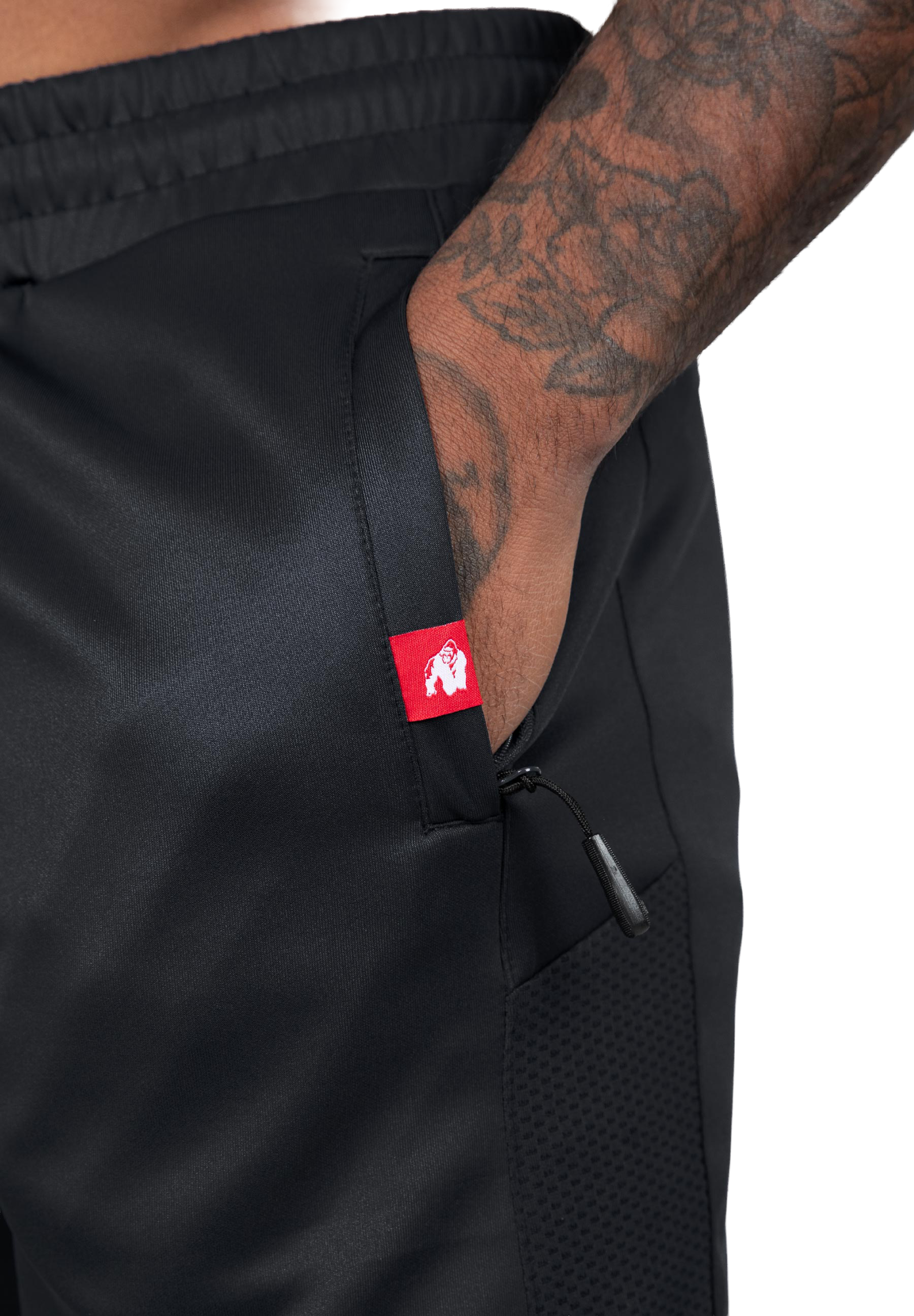 Tennessee Track Shorts-Black