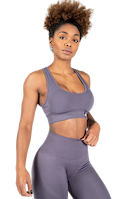 Yava Seamless Sports Bra - Gray
