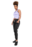 Estelle Twisted Crop Top - Lilac
