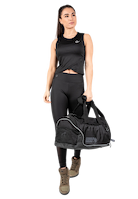 Estelle Twisted Crop Top - Black