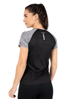 Monetta Performance T-Shirt - Gray Melange