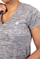 Elmira V-Neck T-Shirt - Gray Melange