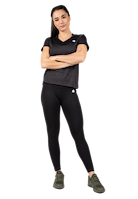 Elmira V-Neck T-Shirt - Black