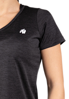 Elmira V-Neck T-Shirt - Black