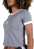 New Orleans Cropped T-shirt - Gray