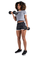 New Orleans Cropped T-shirt - Gray