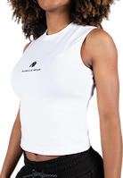 Livonia Crop Top - White