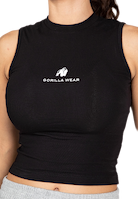 Livonia Crop Top -Black