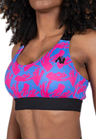 Colby Sports Bra - Blue/Pink