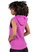 Virginia Sleeveless Hoodie - Pink