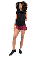 Virginia Sleeveless Hoodie - Black