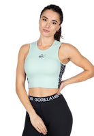 Zion Crop Top - Mint Green