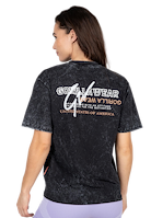 Medina Oversized T- Shirt - Washed black