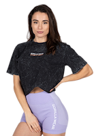 Medina Oversized T- Shirt - Washed black