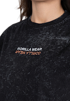 Medina Oversized T- Shirt - Washed black