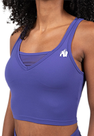 Willow Tank Top - Navy/Purple