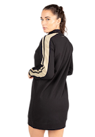 Isabella Sweatshirt Dress - Black
