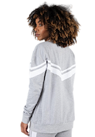 Hailey Oversized Sweatshirt - Gray Melange