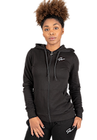 Pixley Zipped Hoodie - Black