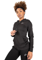 Pixley Zipped Hoodie - Black