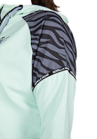 Zion Cropped Hoodie - Mint Green