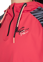Zion Cropped Hoodie - Red