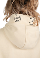 Tracey Cropped Hoodie - Beige