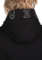 Tracey Cropped Hoodie - Black