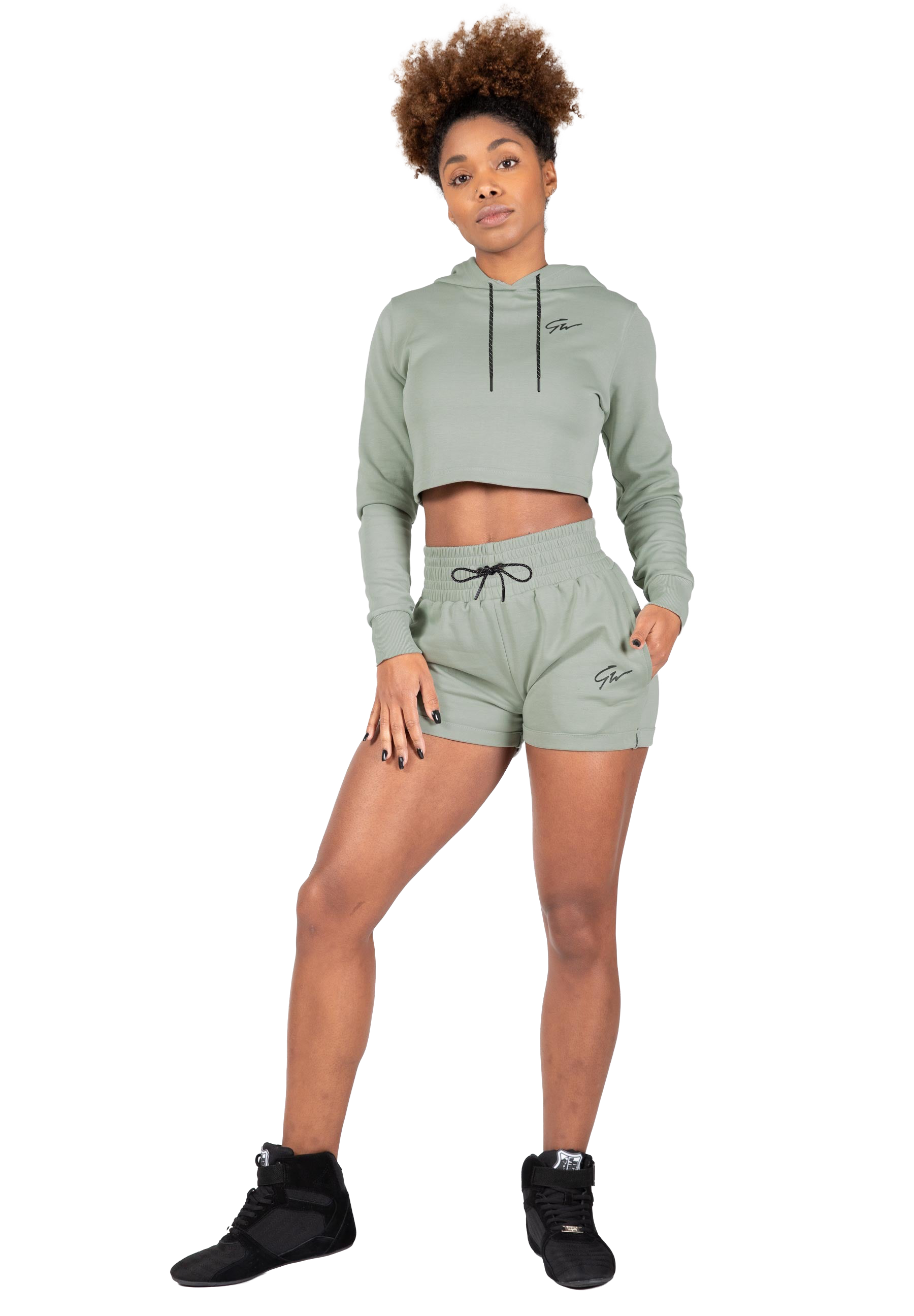 Pixley Sweatshorts - Light Green