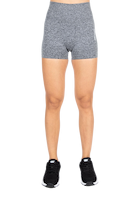 Quincy Seamless Shorts - Gray Melange