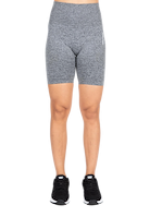 Quincy Seamless Cycling Shorts - Gray Melange