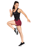 Salina 2-In-1 Shorts - Burgundy