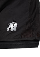 Portland 2-In-1 Shorts - Black