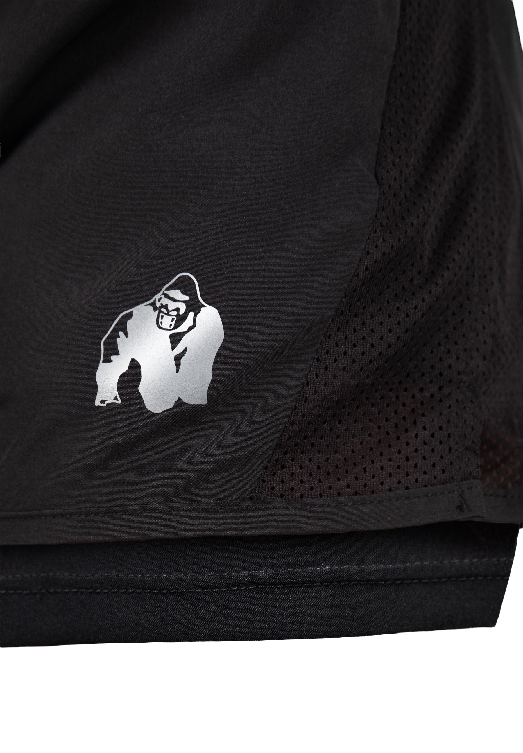 Portland 2-In-1 Shorts - Black