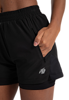 Katy 2-in-1 Shorts - Black
