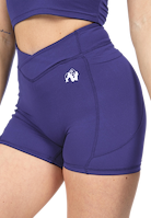 Willow Shorts - Navy/Purple