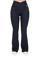 Carmen Flared Leggings - Black