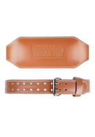 GW 6- Inch Padded Leather Lifting Belt - Brown