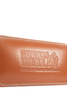 GW 6- Inch Padded Leather Lifting Belt - Brown