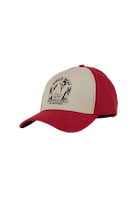 Buckley Cap - Red/Beige