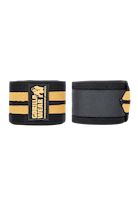 Knee Wraps - Black/Gold
