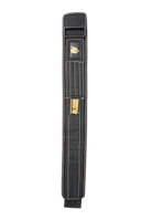 Gorilla Wear 4 Inch Nylon Lifting Belt - Black/Gold