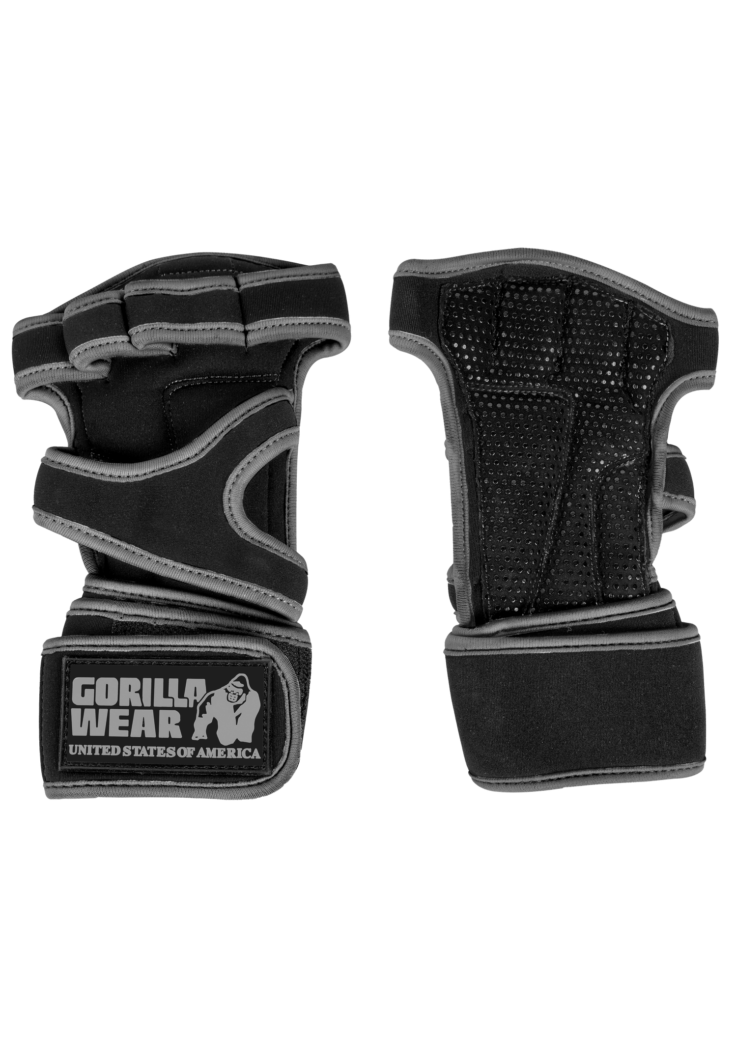 Yuma Workout Gloves - Black/White